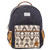 Hooey Recess Grey & Brown Aztec Print Backpack