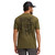 Troll Co. Men's Military Green Pay Me Short Sleeve T-Shirt