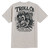 Troll Co. Men's Sand Heather Welders Dog USA Graphic Short Sleeve T-Shirt