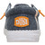 Hey Dude Boys Child & Youth Wally Y Stretch Jersey Varsity Mid Grey & Orange Casual Shoes