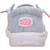 Hey Dude Girls Child & Youth Wendy Y Stretch Jersey Varsity Grey & Pink Casual Shoes