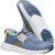 Hey Dude Men's Dark Navy Multi Sirocco Stretch Sox Casual Shoes