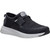 Hey Dude Men's Black Sirocco Stretch Sox Casual Shoes