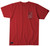 Howitzer Men's Mountain Red 1776 Flag Graphic Short Sleeve T-Shirt