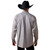 Ariat Men's December Sky Grey Ditsy Print Wrinkle Free Webb Long Sleeve Button Up Shirt