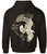 Howitzer Boys Youth Black God and Country Long Sleeve Pullover Hood