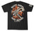 Howitzer Men's Vintage Black Long Day Short Sleeve T-Shirt