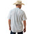Ariat Men's White Multi Geo Print Wrinkle Free Welsh Short Sleeve Button Up Shirt