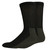 Dickies Mens Black Heavyweight Steel Toe Non Binding Crew Work Socks - 2 Pack