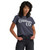 Wrangler Womens Slate Blue Cowboys Cry Graphic Short Sleeve T Shirt