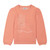 Wrangler Girls Pink Cowgirl Boot Sketch Graphic Long Sleeve Sweatshirt