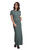 Wishlist Apparel Womens Green Mint Pointelle Knit Cardigan and Maxi Skirt - 2 Piece Set