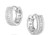 Montana Silversmiths Laredo Sun Crystal Hoop Earrings