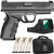 Springfield Armory XD Mod4 OSP Gear Pac 4in 9mm Luger Black Pistol - 10+1 Rounds package deal