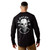 Ariat Men's Black Rebar Workman Bearded Skull Long Sleeve Pocket T-Shirt back