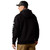 Ariat Men's Black Rebar All-Weather Full Zip Hoodie back