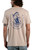 Sendero Men's Sand No Luck Short Sleeve Graphic T-Shirt back