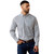 Ariat Men's White Geometric Print Perez Classic Fit Long Sleeve Button Up Shirt - front