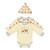 Wrangler Boys Infant Blue Barnyard Buddies Long Sleeve Bodysuit - 2 Pack Set