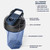 Yeti Yonder 20 oz Shaker Bottle with Helimix Technology - cup with specifications