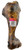 Jones Natural Chews Dino Dog Bone - 1 Pack, 2 lbs. packaged bone
