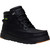 Hey Dude Men's Black Bradley II Work Composite Toe Leather Work Boots front medial right