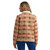 Wrangler Womens Beige Prairie Spirit Sherpa Lined Jacquard Print Jacket (back)