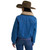 Wrangler Womens Denim Heritage Sherpa Lined Bomber Jacket (back)