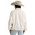 Wrangler Womens White Open Range Faux Fur Long Sleeve Jacket (back)