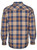 Noble Outfitters Men's Cotton Waffle Long Sleeve Button Up Work Shirt back