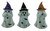 Backyard Expressions 6" Resin Ghost with Lights - 3 Assorted Designs