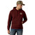 Ariat Men's Bitter Chocolate Ariat Roped Out Desert Badge Hoodie front