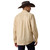 Ariat Men's Vanilla Custard Micro Geo Print Everything Classic Fit Long Sleeve Button Up Shirt back