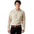 Ariat Men's White Southwest Stripe Wrinkle Free Rival Fitted Long Sleeve Snap Shirt front