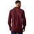 Ariat Men's Zinfandel Geo Print Wrinkle Free Reliance Classic Fit Long Sleeve Button Up Shirt back