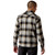 Ariat Men's Grey Heather Plaid Retro Heinz Fitted Long Sleeve Snap Shirt back