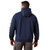 Ariat Men's Navy Heather & Alloy Rebar Lightweight Logo Hoodie back