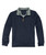 R Country Mens Navy Maverick Long Sleeve Quarter Zip Fleece Pullover