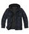 R Country Mens Navy Ironwood Plaid Long Sleeve Hooded Jacket
