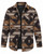 R Country Mens Brown Copper Mesa Long Sleeve Wool Shirt Jacket
