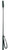 Weaver Leather Black Riding Crop with PVC Handle - 20 Inch Shaft