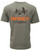 Hooey Men's Olive Outfitters Bird Graphic Logo Short Sleeve T-Shirt front