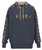 Hooey Men's Dark Navy with Aztec Detailing Canyon Hoody front