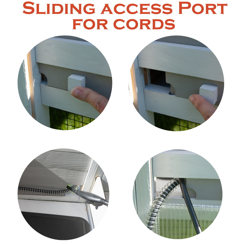 Coops & Feathers All Season Chicken Coop