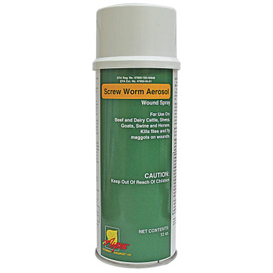 Screw Work Insecticides Animal Health Screw Worm Aerosol- 12oz