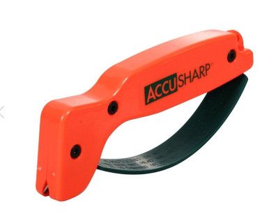 Orgill - Accusharp Utility Knife Sharpener, For Use With Serrated Knives,  Cleavers, Axes And Machetes