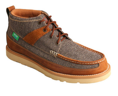 Brown and Tan Men\'s Shoes Twisted X eco Boots size 8 TWISTED X Adult Male ECO TWX Casual Shoes, Color: Dust/Brown  main image 3