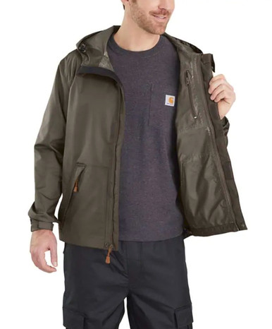 Carhartt Mens Dry Harbor Waterproof Breathable Jacket