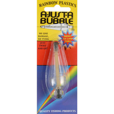 Rainbow Plastics A-Just-A-Bubble Float, Red/White, 1/4-oz