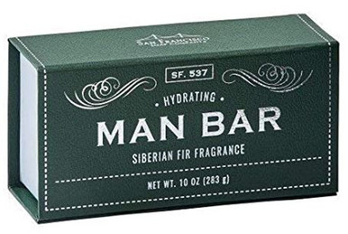 San Francisco Soap Company Hydrating Man Bar (Siberian Fir, 10 Ounce)